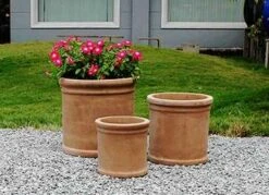 Terracotta Krukke, Rund