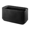 Selvvandingskrukke TRUDROP® CAVIAR BLACK -Planter Salgsbutik mod 40x20x20in planter caviar black main